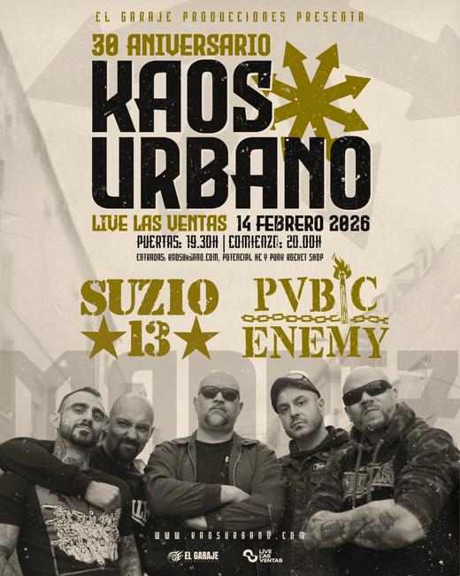 30 aniversario Kaos Urbano