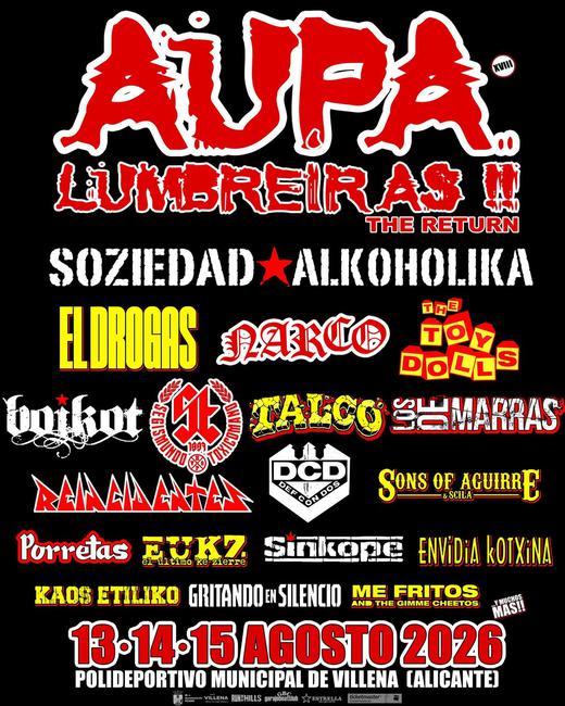 Aupa Lumbreiras 2026