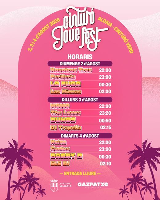 Cinturó Jove Fest 2026