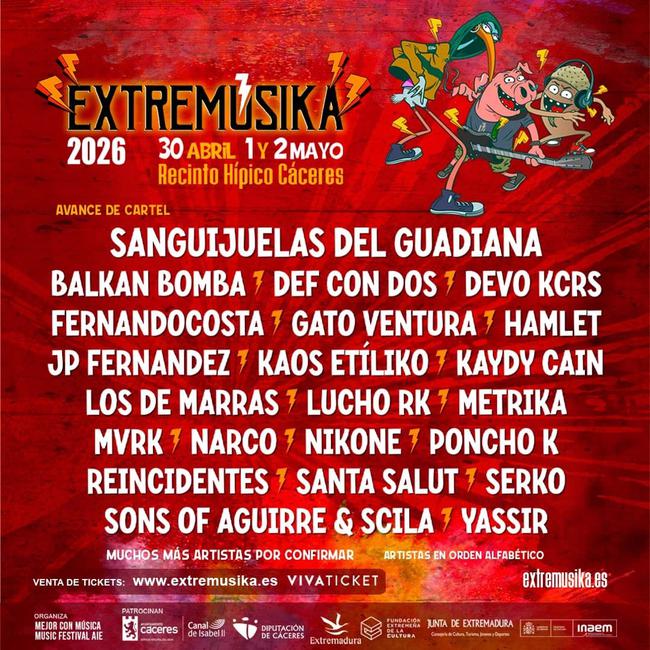 Extremúsika 2026