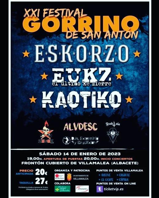 Festival Gorrino de San Antón 2023