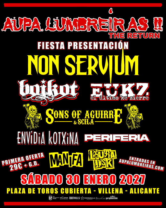 Fiesta presentación Aupa Lumbreiras