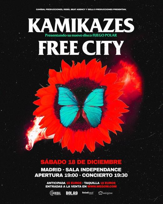Kamikazes + Free City
