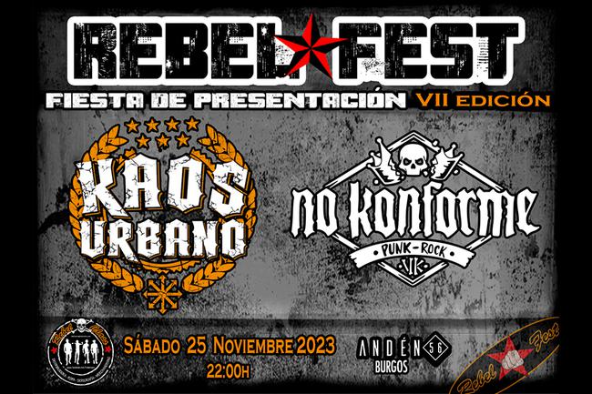 Presentación Rebel Fest 2024