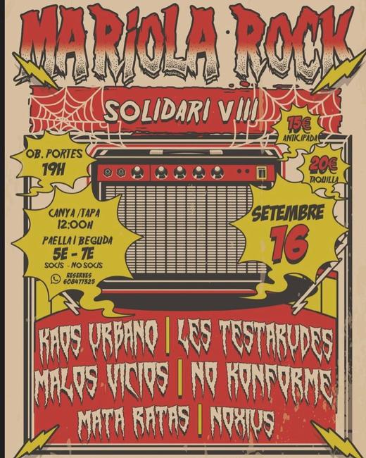 Mariola Rock Solidari 2023