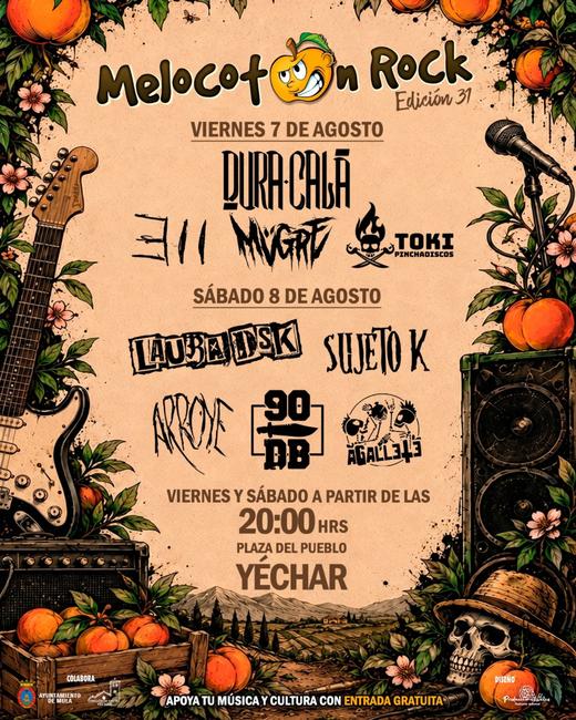 Melocotón Rock 2026