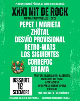 Nit de Rock Albalat dels Sorells 2026