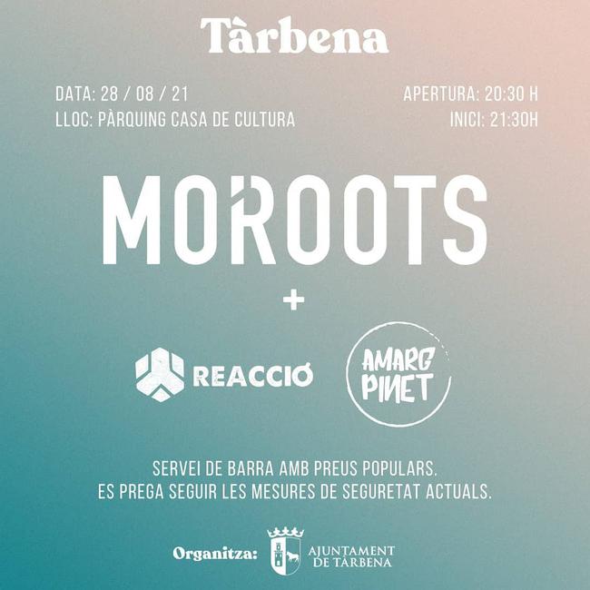 Reacció + MO'ROOTS + Amarg Pinet