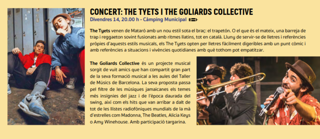 The tyets + The Goliards Collective